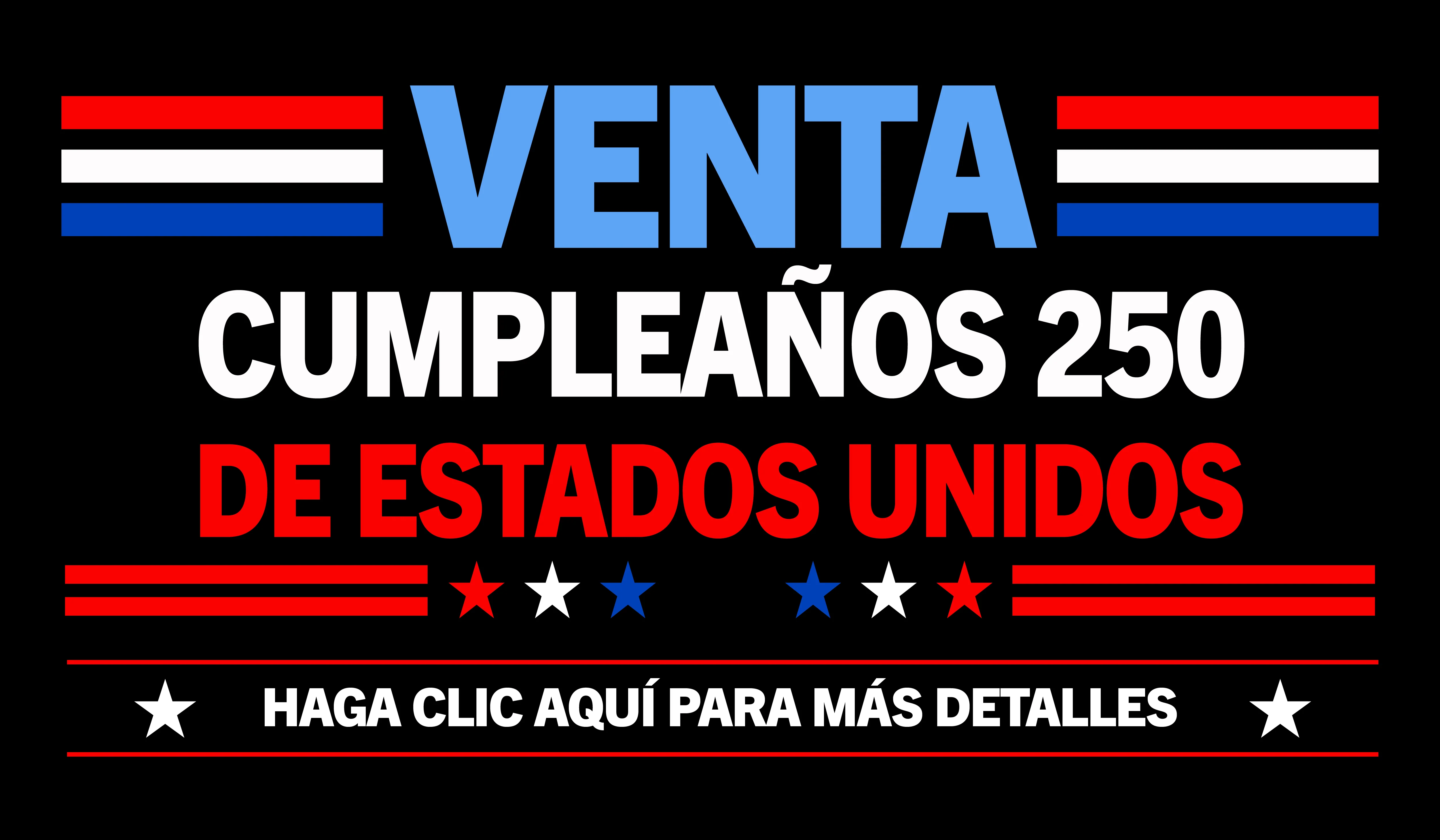 Oferta por el 250.º aniversario de Estados Unidos Imagen