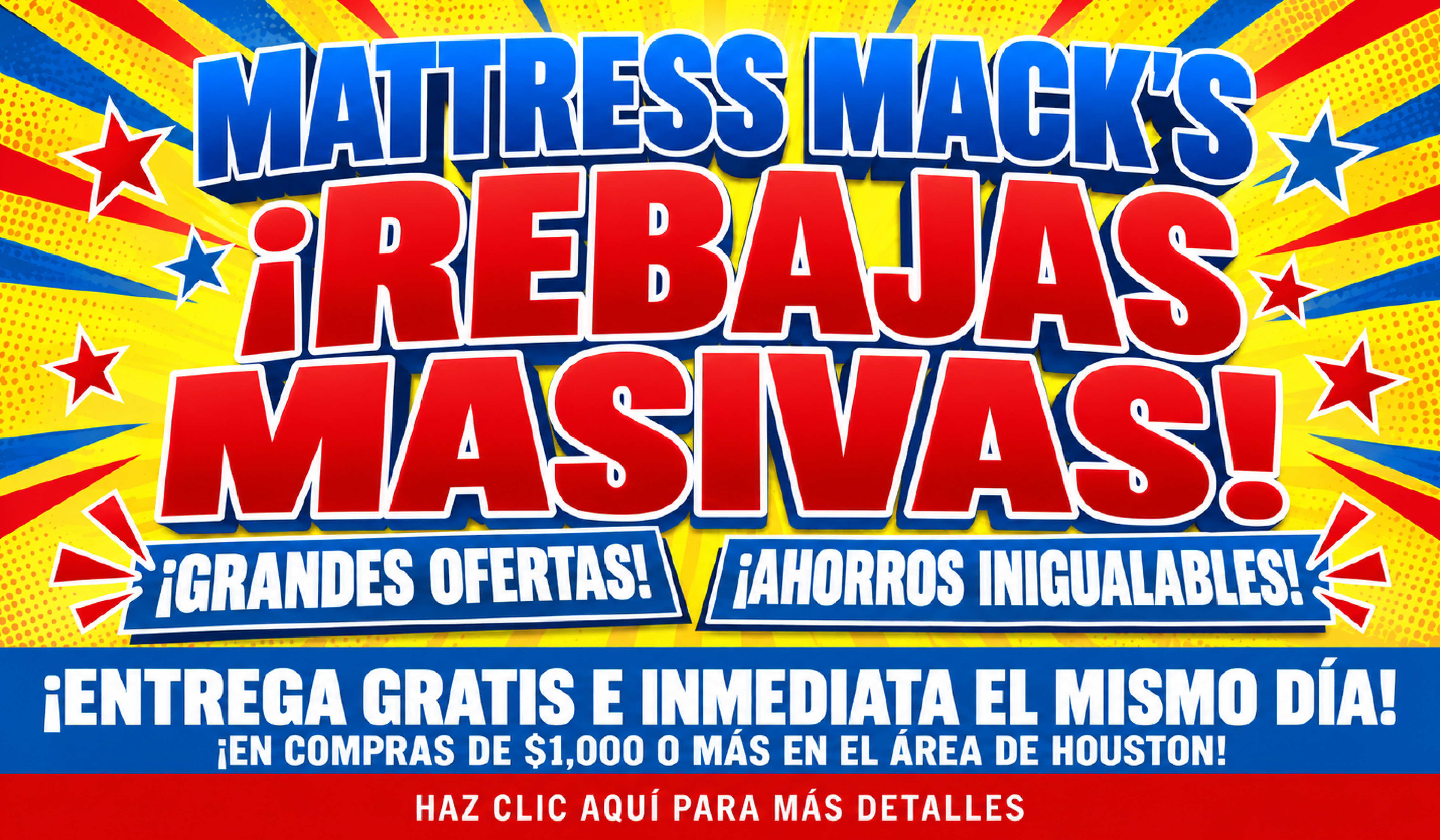 Imagen de la gran rebaja de Mattress Mack